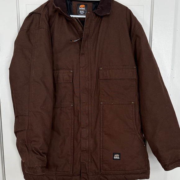 Berne Other - Berne Canvas Brown Men's Jacket
